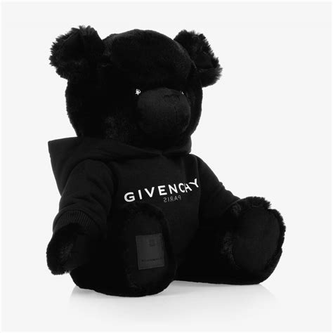 black givenchy bear|Givenchy kids teddy bear.